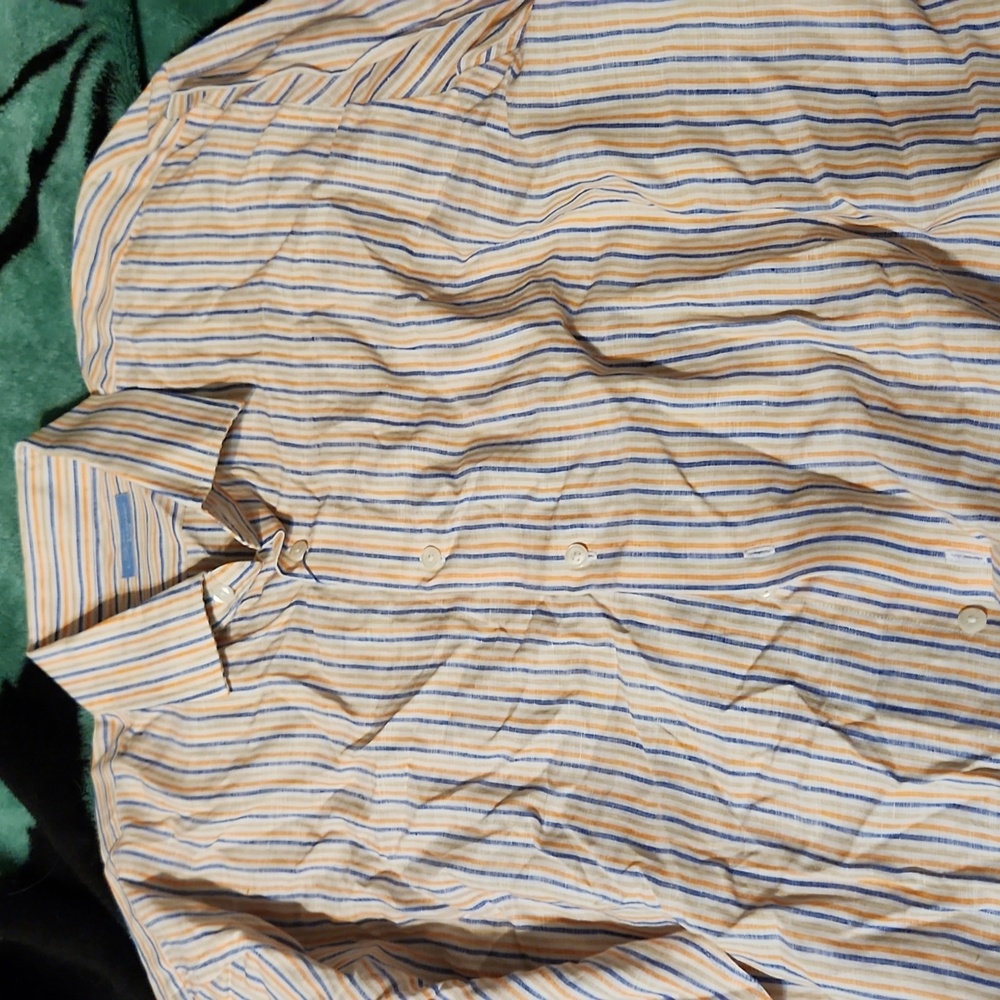 Toscano button up shirt.